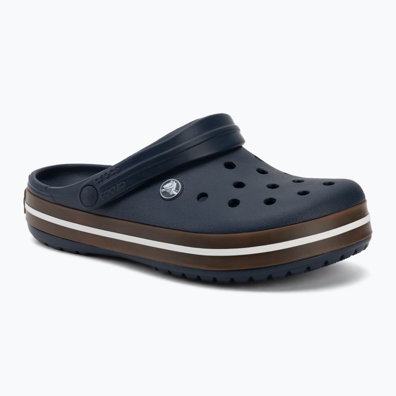 Papucsok Crocs Crocband Gum navy