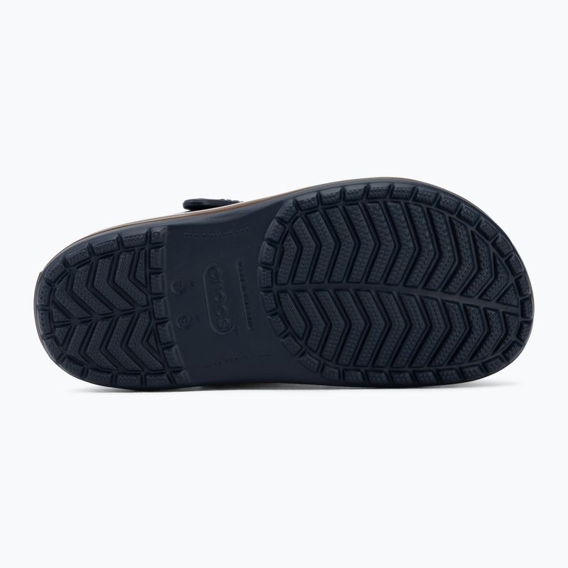 Papucsok Crocs Crocband Gum navy 5