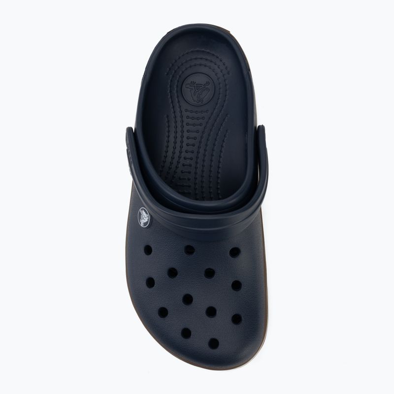 Papucsok Crocs Crocband Gum navy 6