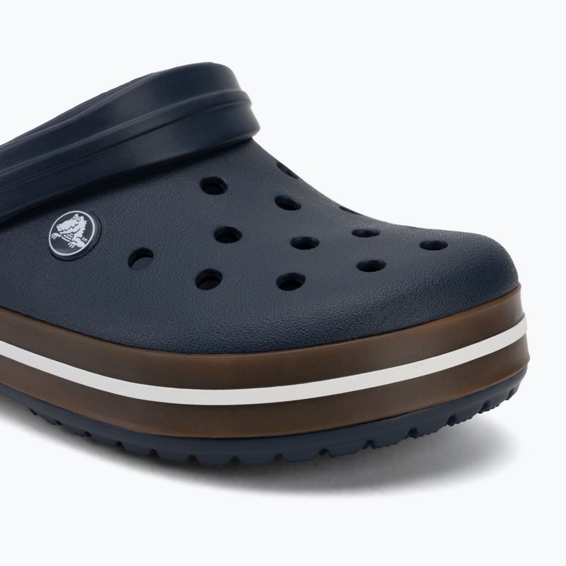 Papucsok Crocs Crocband Gum navy 8