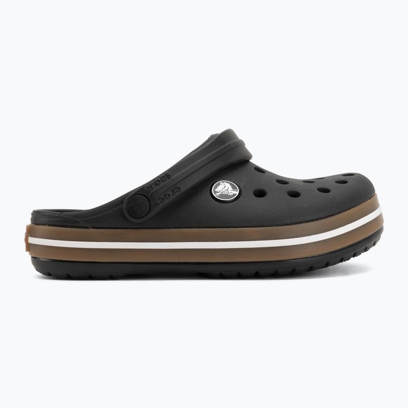 Gyerek papucsok Crocs Crocband Gum black 3