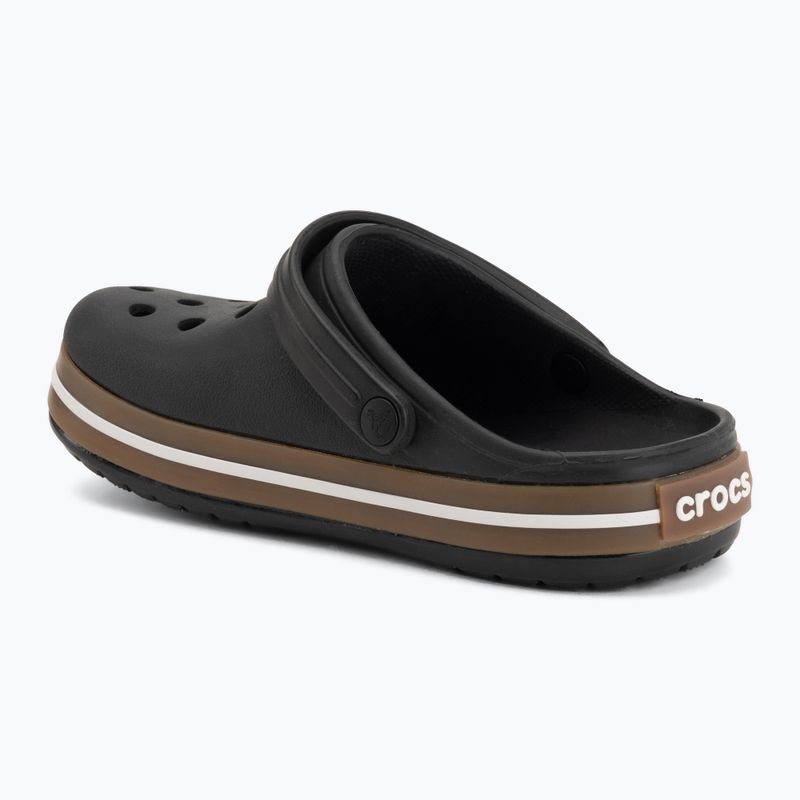 Gyerek papucsok Crocs Crocband Gum black 4