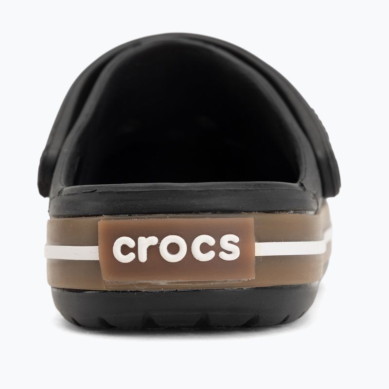 Gyerek papucsok Crocs Crocband Gum black 7