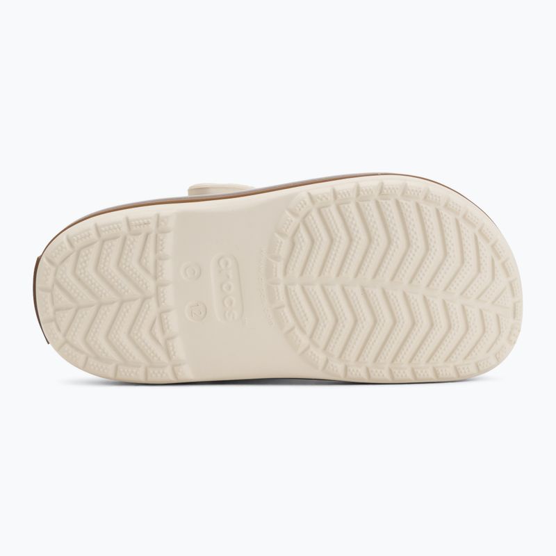 Gyerek papucsok Crocs Crocband Gum summit white 5