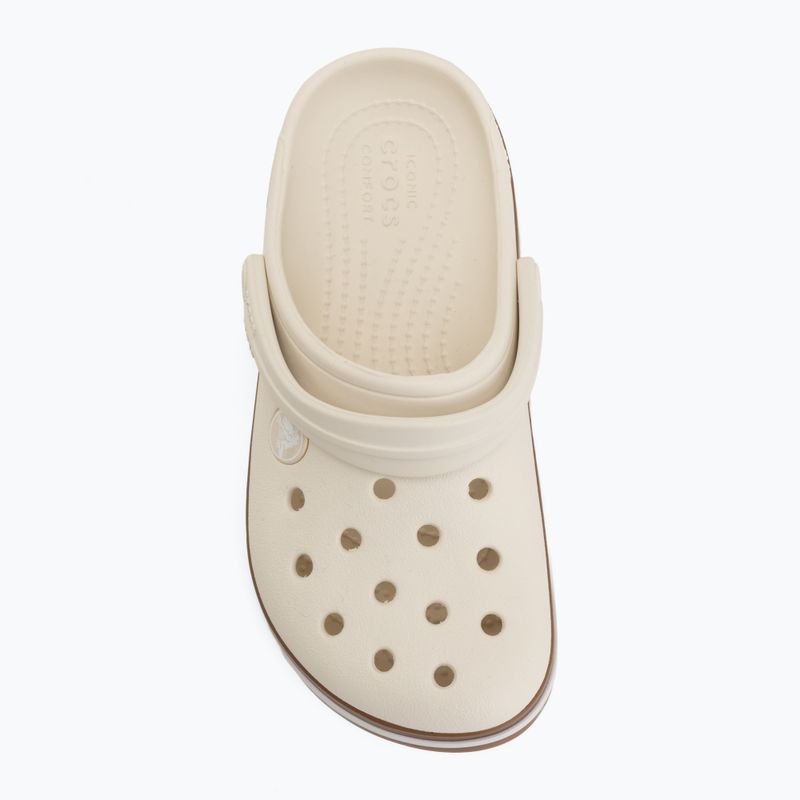 Gyerek papucsok Crocs Crocband Gum summit white 6