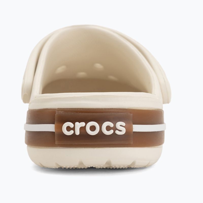 Gyerek papucsok Crocs Crocband Gum summit white 7