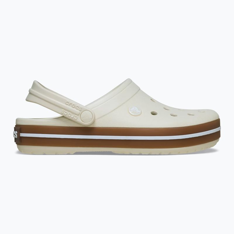 Gyerek papucsok Crocs Crocband Gum summit white 2
