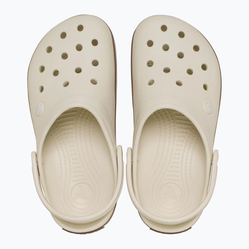 Gyerek papucsok Crocs Crocband Gum summit white 5