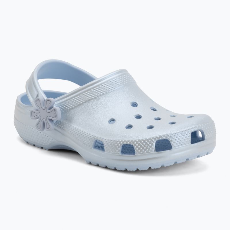 Gyerek papucsok Crocs Classic Pearl Shine blue frost 2