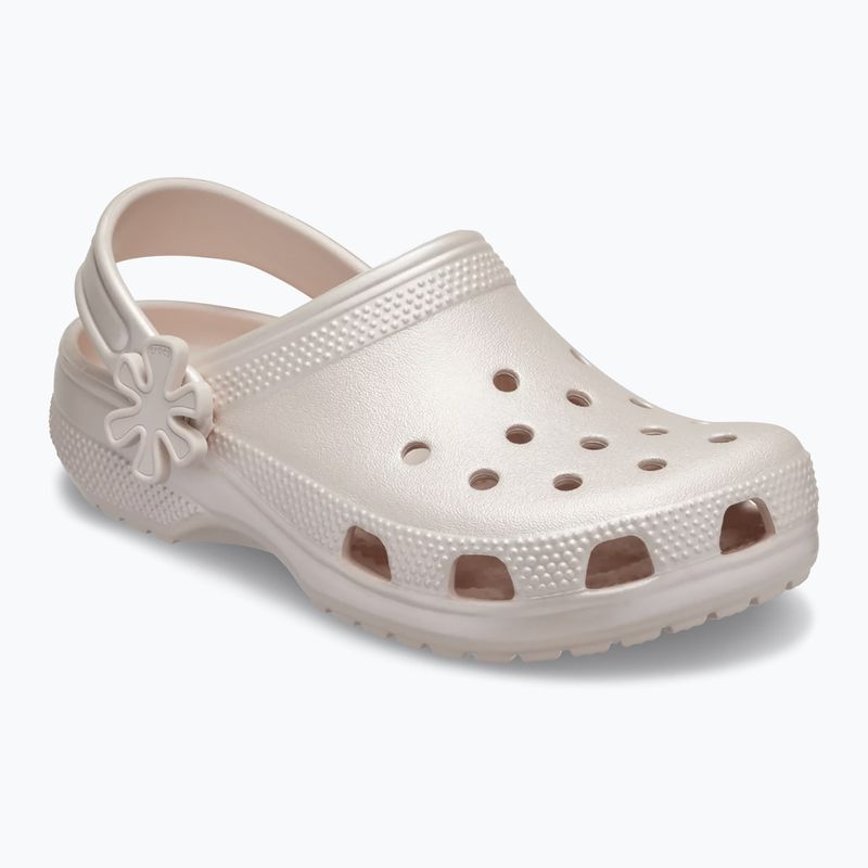 Gyerek papucsok Crocs Classic Pearl Shine quartz 9