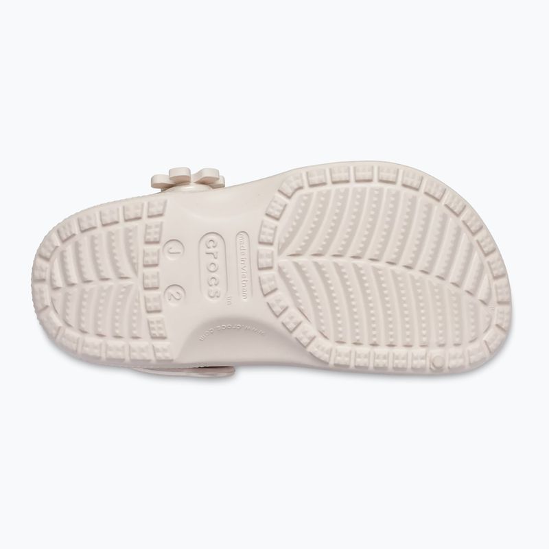 Gyerek papucsok Crocs Classic Pearl Shine quartz 11