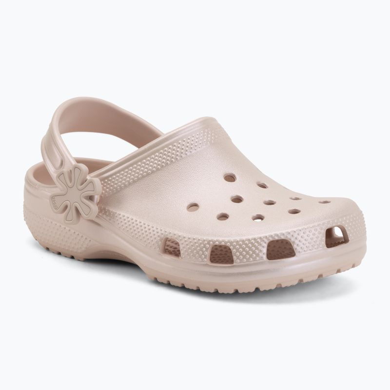 Gyerek papucsok Crocs Classic Pearl Shine quartz 2