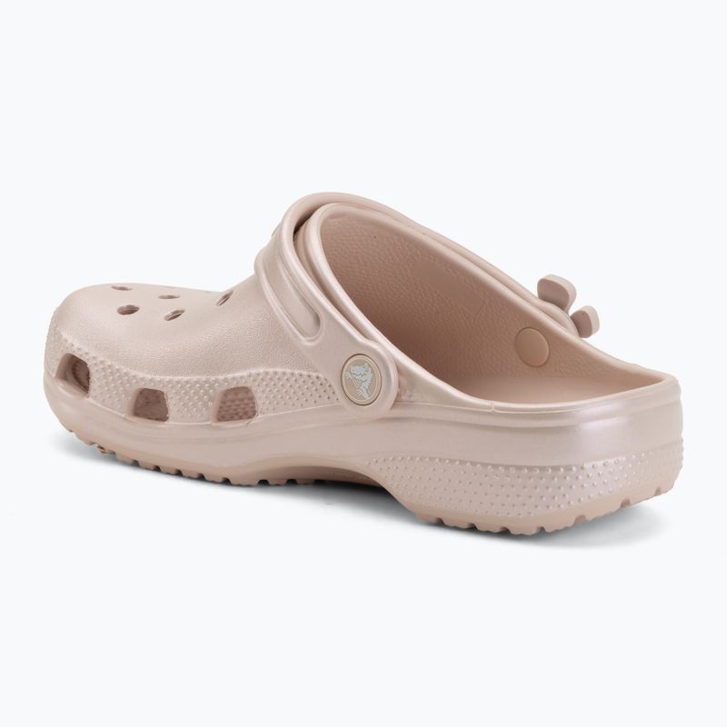 Gyerek papucsok Crocs Classic Pearl Shine quartz 4