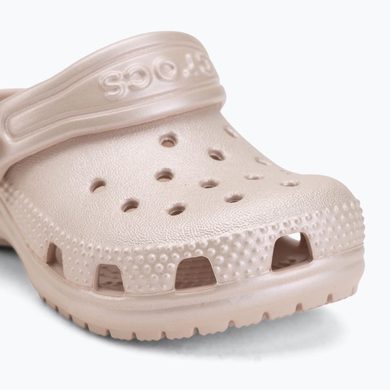 Gyerek papucsok Crocs Classic Pearl Shine 212815 quartz 8