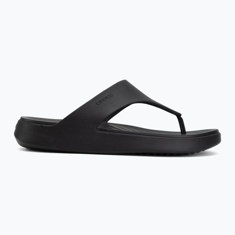 Női flip-flop papucsok Crocs Getaway Triangle black 2