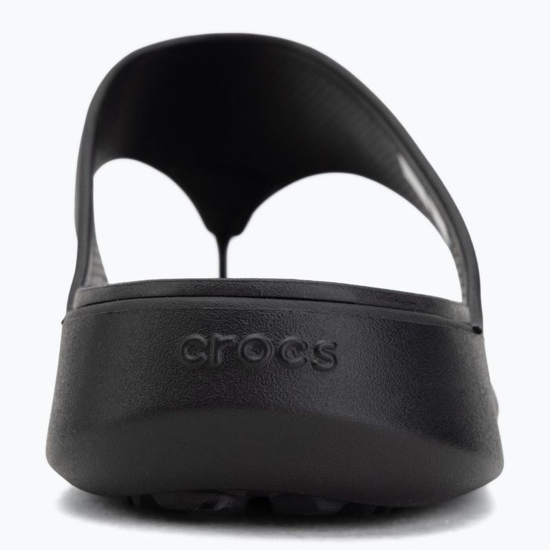 Női flip-flop papucsok Crocs Getaway Triangle black 6