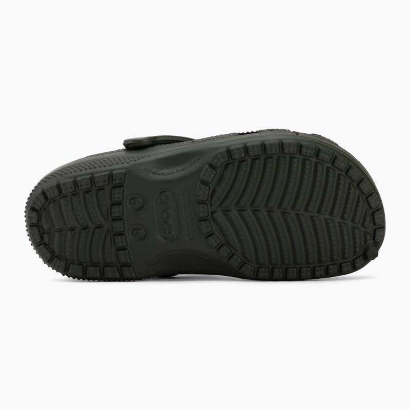 Papucsok Crocs Classic army green 5
