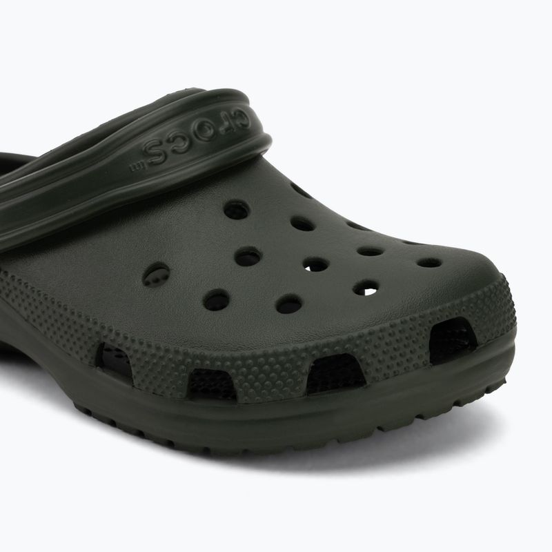 Papucsok Crocs Classic army green 8