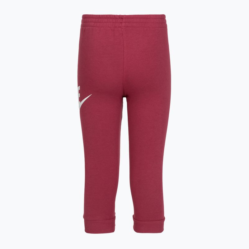 Gyermek tréningruha Nike Club Fleece sweet beet 7