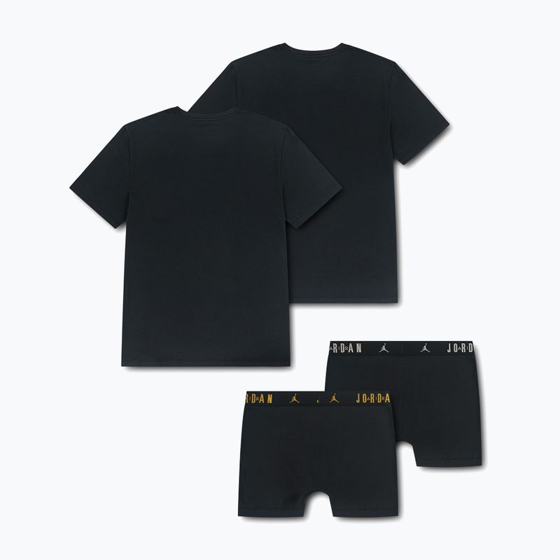 2 férfi pizsama szettek  Jordan JHM Basic Set black 2