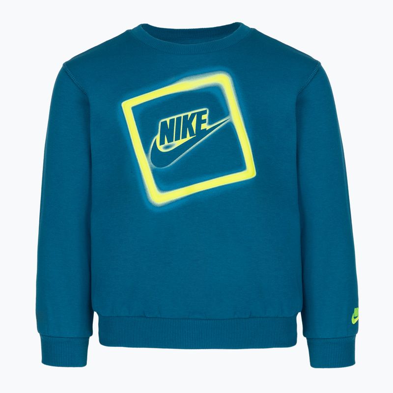 Gyermek tréningruha Nike Sportswear Get With Me Lightweight Fleece green abyss 3