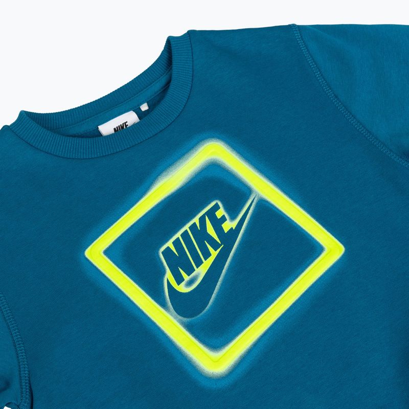 Gyermek tréningruha Nike Sportswear Get With Me Lightweight Fleece green abyss 5