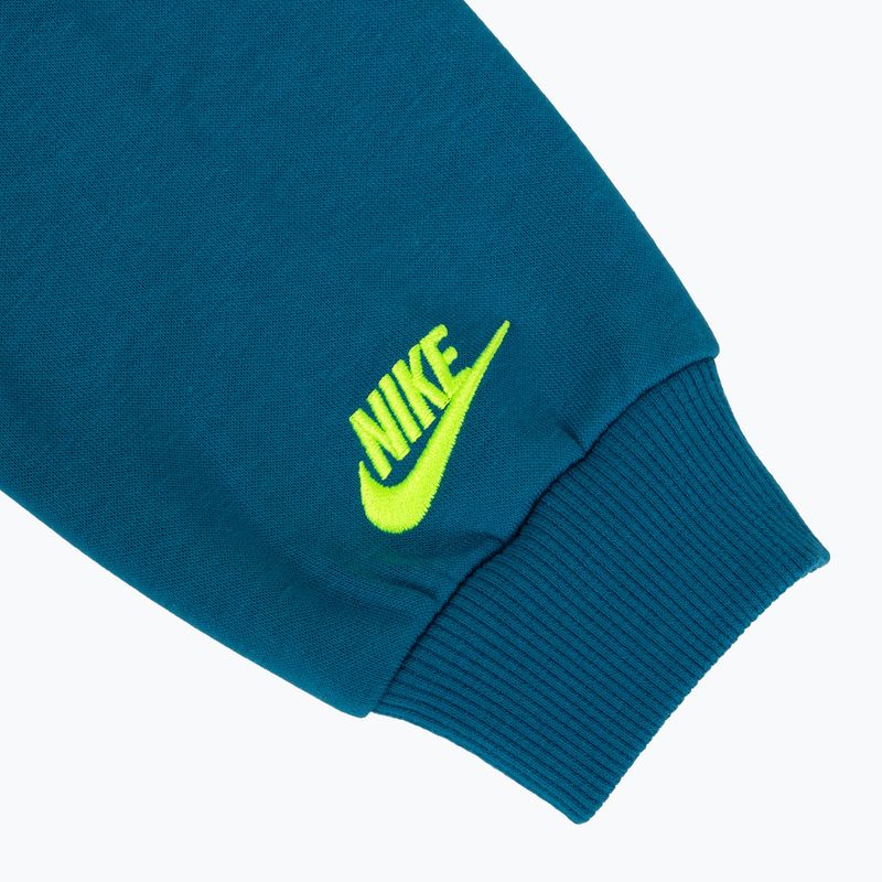 Gyermek tréningruha Nike Sportswear Get With Me Lightweight Fleece green abyss 7