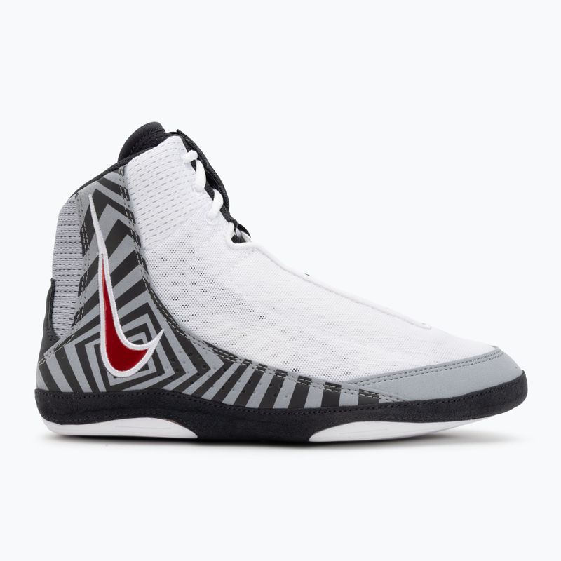 Nike Inflict 4 SE birkózócipő fehér/egyetemi piros/farkas szürke/antracit 2
