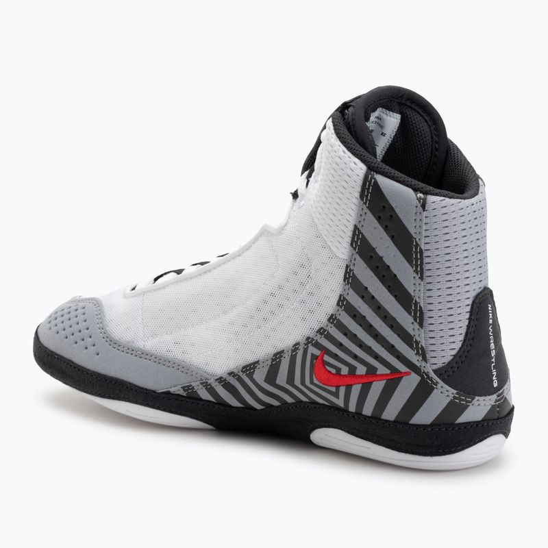Nike Inflict 4 SE birkózócipő fehér/egyetemi piros/farkas szürke/antracit 3