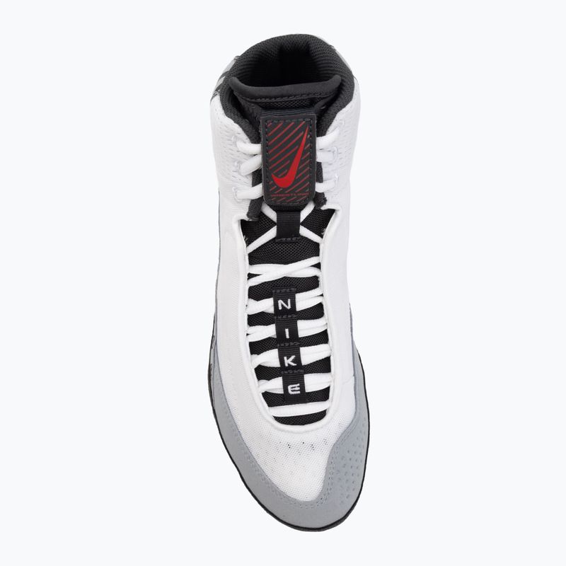 Nike Inflict 4 SE birkózócipő fehér/egyetemi piros/farkas szürke/antracit 5
