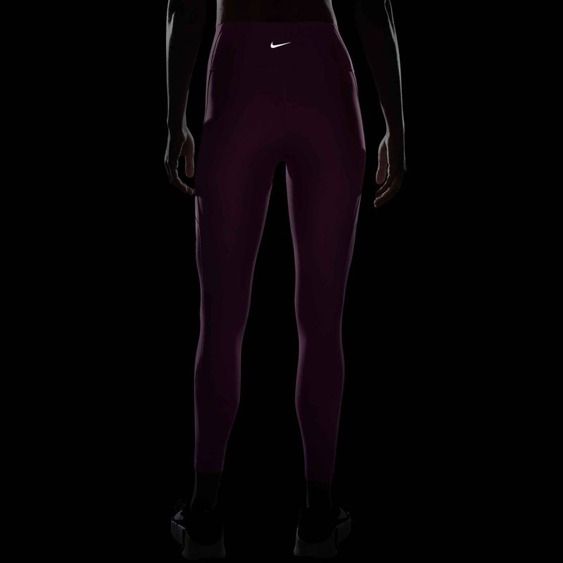 Női leggings Nike One High-Waisted 7/8 játékos rózsaszín női leggings 11
