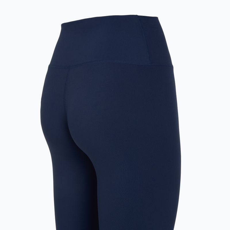 Női leggings Nike One High Waisted Capri midnight navy/fehér 11