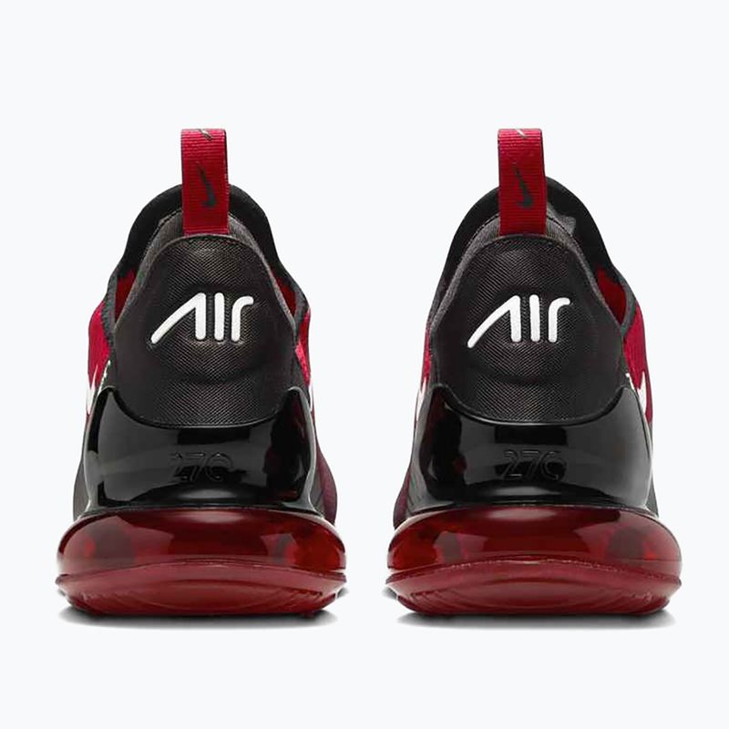 Férfi Nike Air Max 270 tornaterem piros/fehér/fekete cipő 4