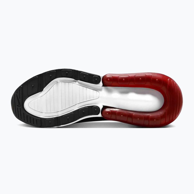 Férfi Nike Air Max 270 tornaterem piros/fehér/fekete cipő 5