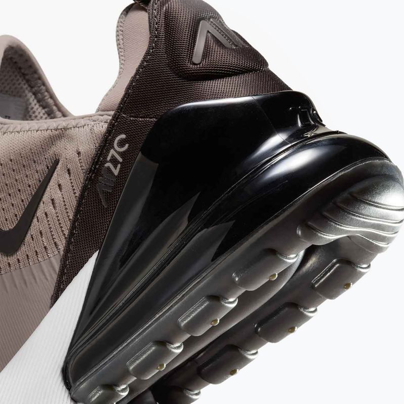 Nike Air Max 270 női cipő főiskolai szürke/bársony barna/fehér 9