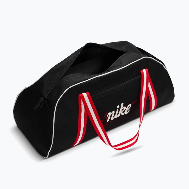 Női edzőtáska Nike Gym Club Retro 24 l black/university red/sail 4