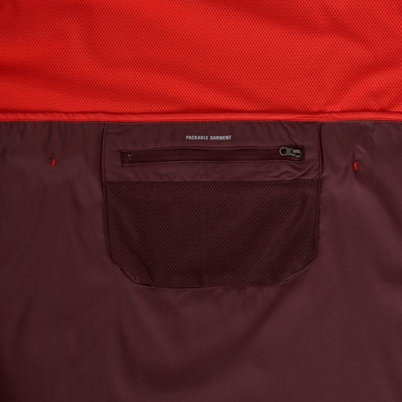 Nike Impossibly Light Windrunner férfi futódzseki világos bíbor/burgundi crush 12