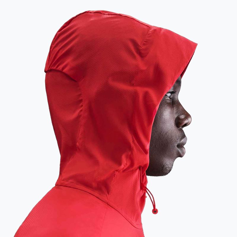Nike Impossibly Light Windrunner férfi futódzseki világos bíbor/burgundi crush 5