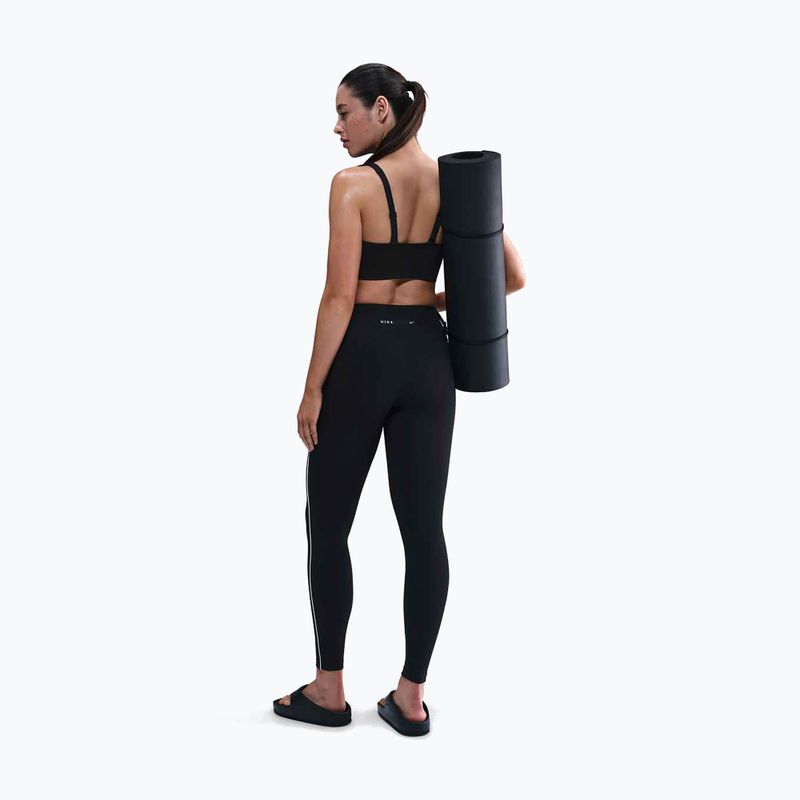 Női leggings Nike One High-Waisted black/white 3