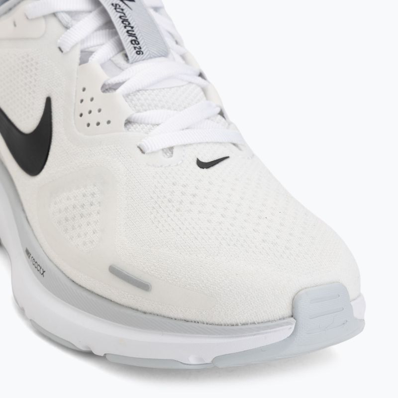 Női futócipő Nike Structure 26 white/pure platinum/black 7