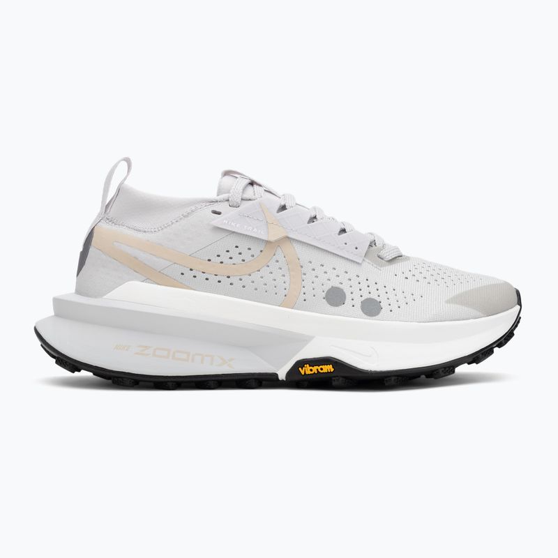 Nike Zegama 2 női futócipő hatalmas szürke/sanddrift/summit fehér/fekete 2
