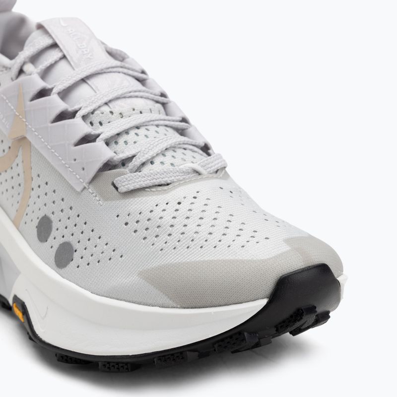 Nike Zegama 2 női futócipő hatalmas szürke/sanddrift/summit fehér/fekete 7