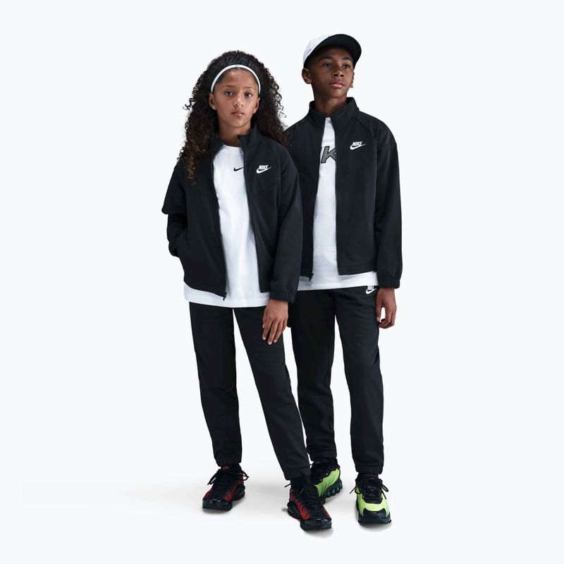 Gyerek melegítő Nike Sportswear black/black/white 8