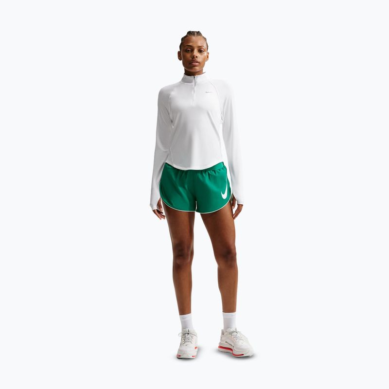 Női futó hosszú ujjú Nike Tempo Swoosh Run Dri-Fit 1/4-Zip white/black 2