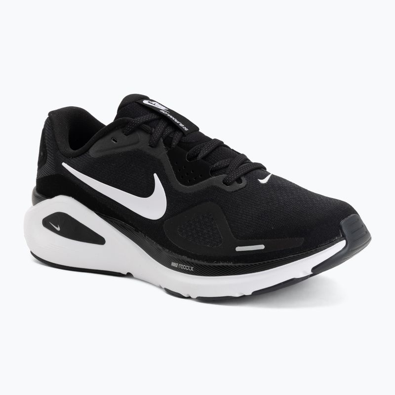 Férfi futócipő Nike Structure 26 Wide fekete/farkasszürke/fémes ezüst/fehér