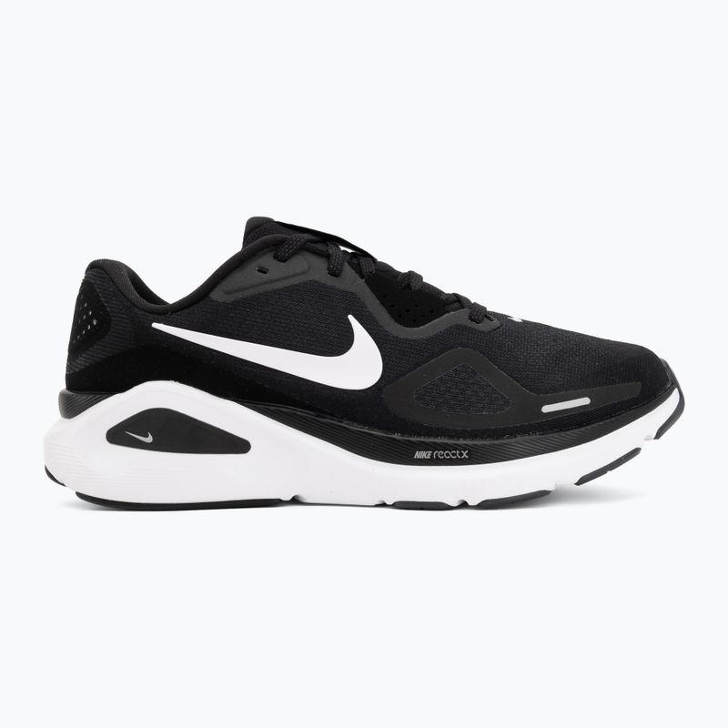 Férfi futócipő Nike Structure 26 Wide fekete/farkasszürke/fémes ezüst/fehér 2