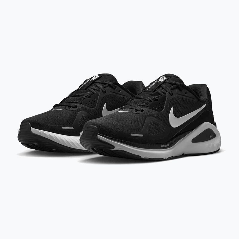 Női futócipő Nike Structure 26 black/cool grey/metallic silver/white 10