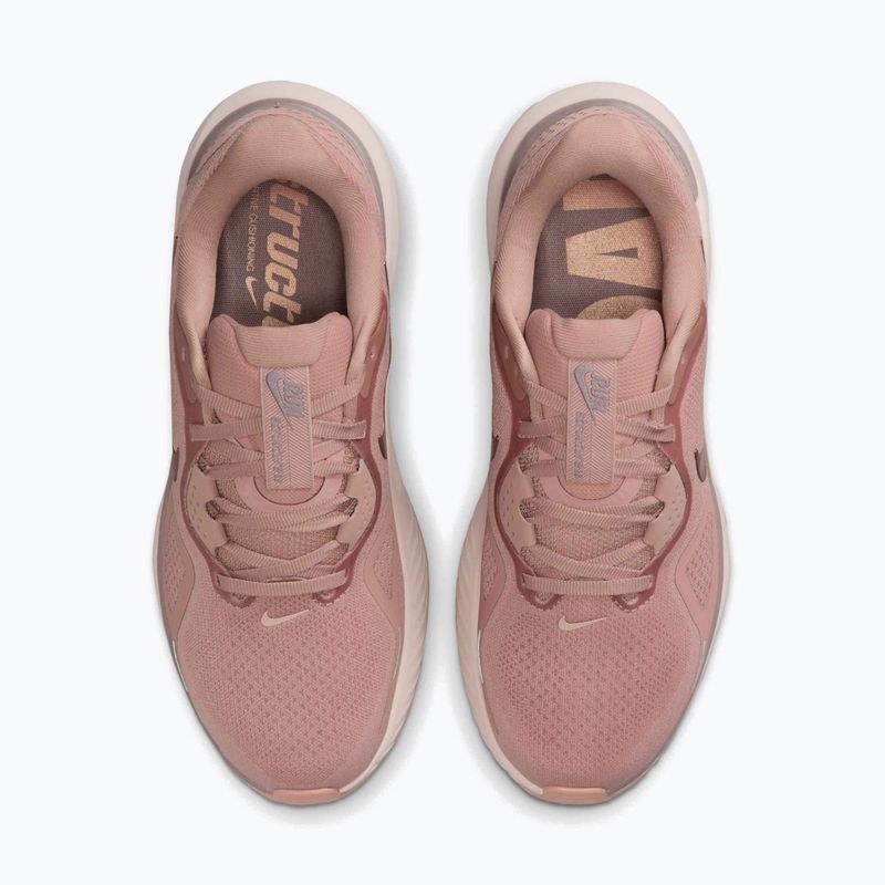 Női futócipő Nike Structure 26 particle pink/taupe grey/silt red/metal rose gold 5