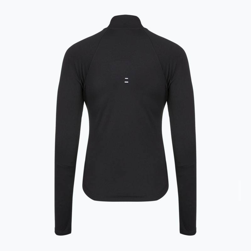 Nike Tempo Dri-Fit 1 / 4 Zip női futó melegítőfelső fekete 7