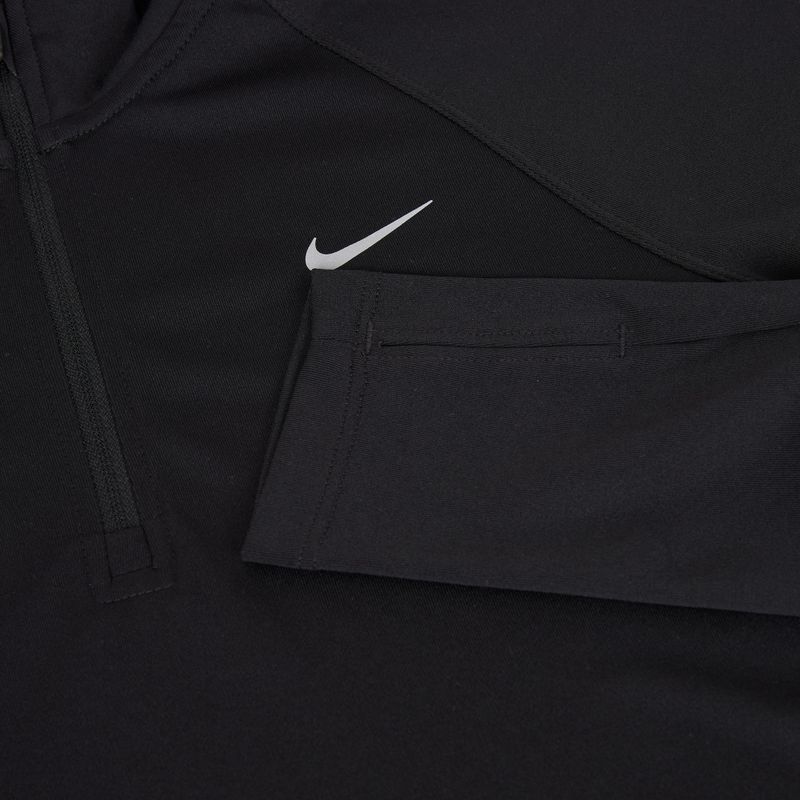 Nike Tempo Dri-Fit 1 / 4 Zip női futó melegítőfelső fekete 8